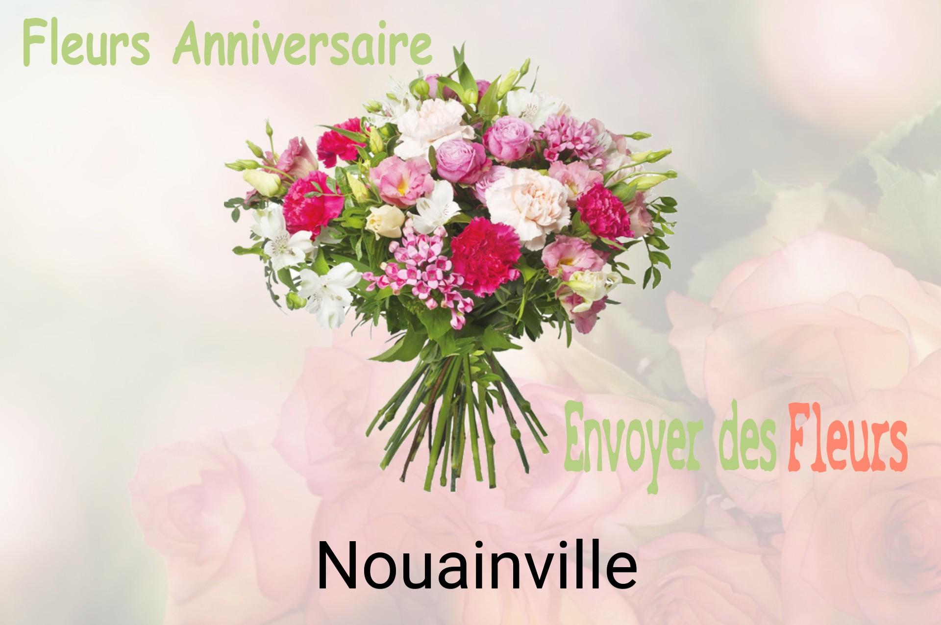 Bouquet de fleurs d’anniversaire livré à Nouainville